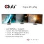 Club3D USB 3.2 GEN 1 TYPE C TRIPLE DISPLAY DYNAMIC PD TÖLTŐ - 65W