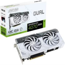   ASUS NVIDIA RTX 4070 SUPER 12GB GDDR6 - DUAL-RTX4070S-O12G-WHITE