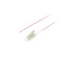 Lanberg Optikai pigtail MM LC/UPC OM4 50/125 lila EASY STRIP 2m