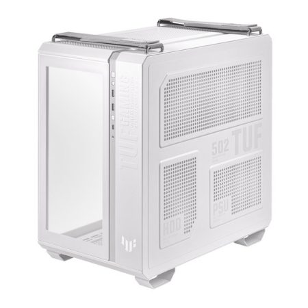 Asus TUF GAMING GT502 PLUS TG ARGB WHITE - midi számítógépház - Fehér