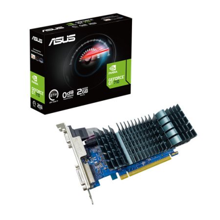 ASUS NVIDIA GT 710 2GB GDDR3 - GT710-SL-2GD3-BRK-EVO