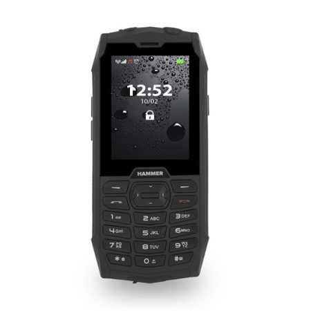 HAMMER 4 2,8" Dual SIM csepp-, por- és ütésálló mobiltelefon - fekete - Bontott, sérült termék