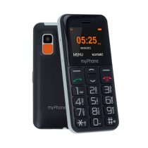   myPhone HALO Easy 1,7" mobiltelefon - fekete - Bontott, dobozsérült termék