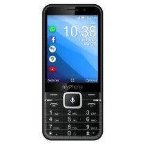   myPhone UP SMART 3,2" mobiltelefon - fekete - Bontott, dobozsérült termék