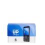 myPhone UP SMART 3,2" mobiltelefon - fekete - Bontott, sérült termék