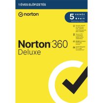   Norton 360 Deluxe - 21416689 - 50GB HU 1 felhasználó, 5 eszköz/1 év, dobozos