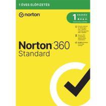   Norton 360 Standard - 21416707 - 10GB HU 1 felhasználó, 1 eszköz/1 év, dobozos