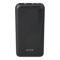 AVAX PB103B LIGHTY Type-C Powerbank 8.000mAh, fekete