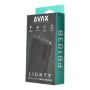 AVAX PB103B LIGHTY Type-C Powerbank 8.000mAh, fekete