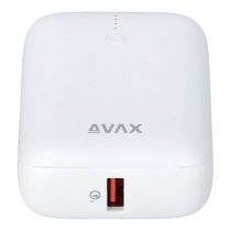   AVAX PB105W MINI PD/Type-C 20W gyorstöltő Powerbank 10.000mAh, fehér