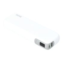   AVAX PB106W LEISURE PD/Type-C 30W+QC 18W gyorstöltő Powerbank 15.000mAh, fehér