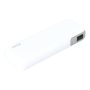 AVAX PB106W LEISURE PD/Type-C 30W+QC 18W gyorstöltő Powerbank 15.000mAh, fehér