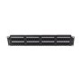 Lanberg Patch panel 48 port 2U 19" CAT.6 fekete