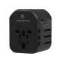 Volkano Worldwide Series utazó töltőadapter PD 20W + QC