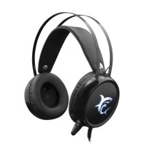   White Shark MARGAY GH-1947 gamer headset mikrofonnal - Fekete