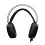 White Shark MARGAY GH-1947 gamer headset mikrofonnal - Fekete