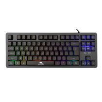   Baracuda BGK-01114B KRILL vezetékes membrán gamer billentyűzet - fekete - US